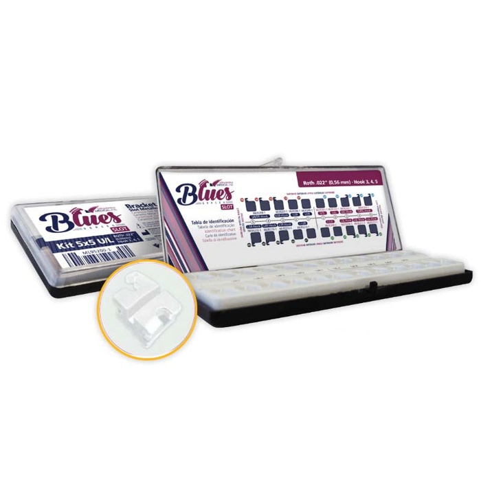 Blues - ROTH .018" Ceramic Brackets (Refill 5pc)