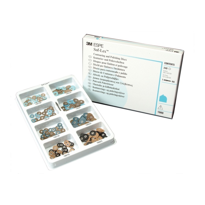 Sof-Lex Polishing Disc Kit for Aesthetic Dental Restorations