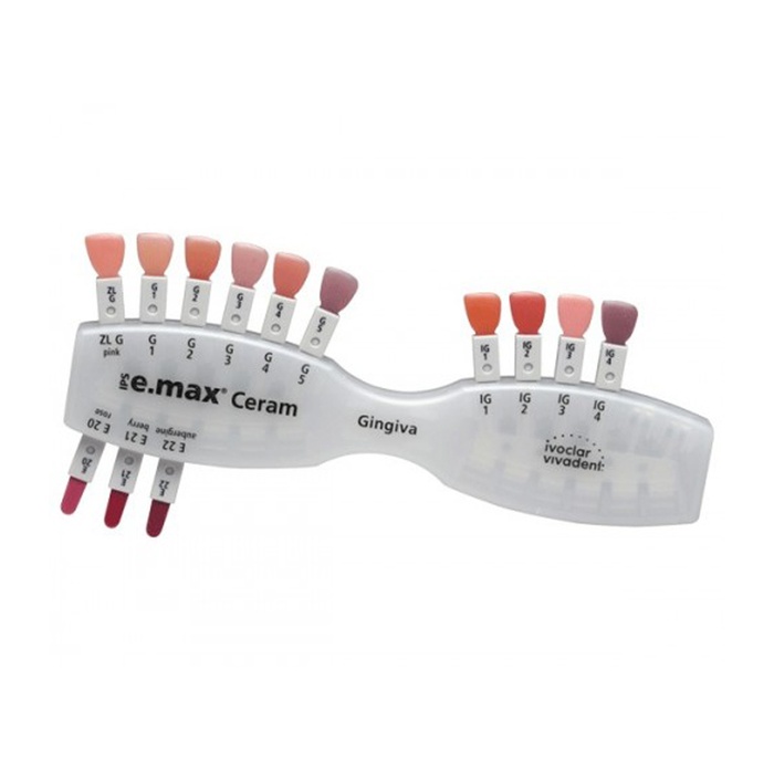 Color for the IPS Emax range guides gingiva