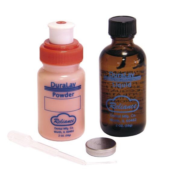 Duralay: Resin Powder &amp; Liquid Set (32 gr and 32 ml)