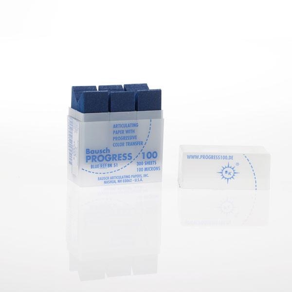 Progress 100 Articulating Paper with 100 μm Progressive Colouration, 50 Strips