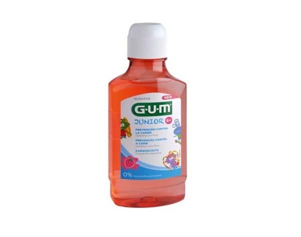 Gum Junior: Strawberry Mouthwash (300 ml bottle)