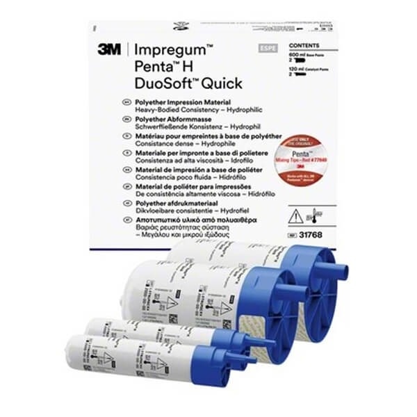 Impregum Penta H DuoSoft Polyether Impression Material Refills