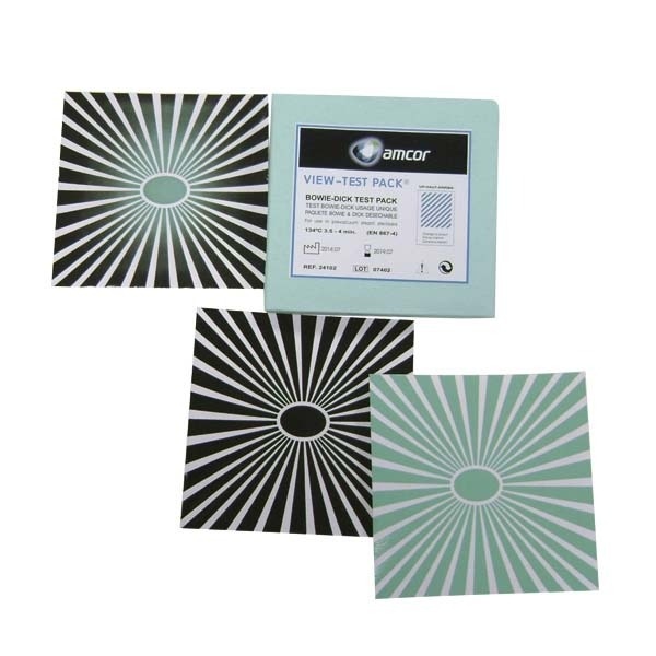 Bowie & Dick Test Sterilisation Control Strips – 20 Pack