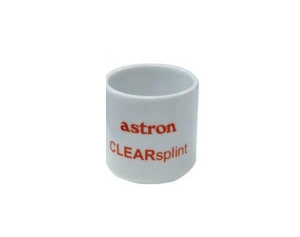 Clearsplint: Porcelain mixing crucible