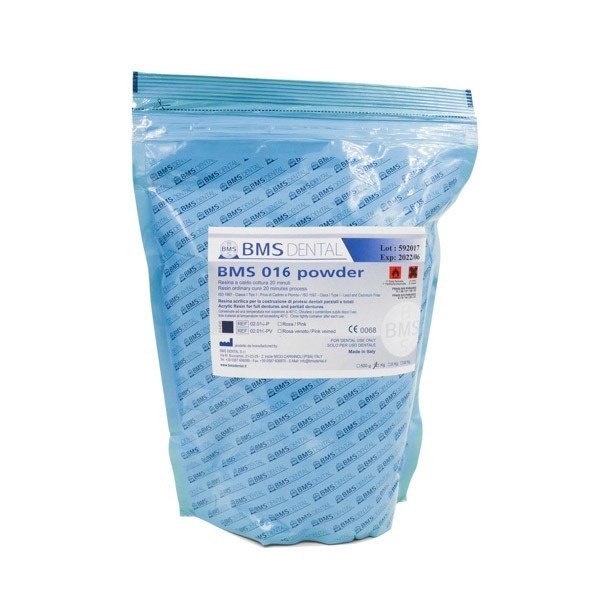 BMS 016 Light Curing Orthodontic Resin 500g Transparent Powder