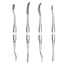 Lima Ósea Miller-Colburn para Cirugía Intraoral