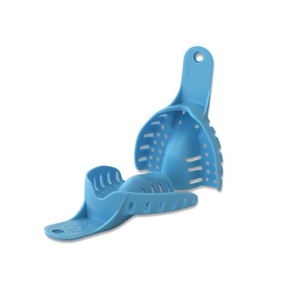 Perforated blue printing trays (10 pcs)