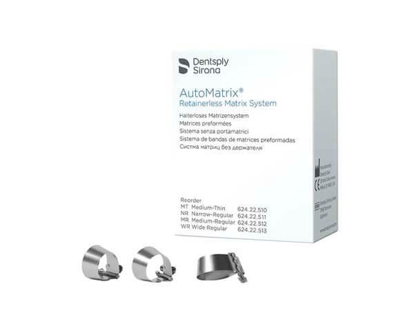 AutoMatrix Metal Dies Set - 72 Pieces for Dental Matrices