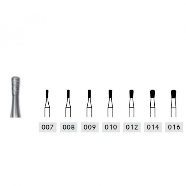 6830RL.314 burs. Diamond Pear FG (5 pcs)