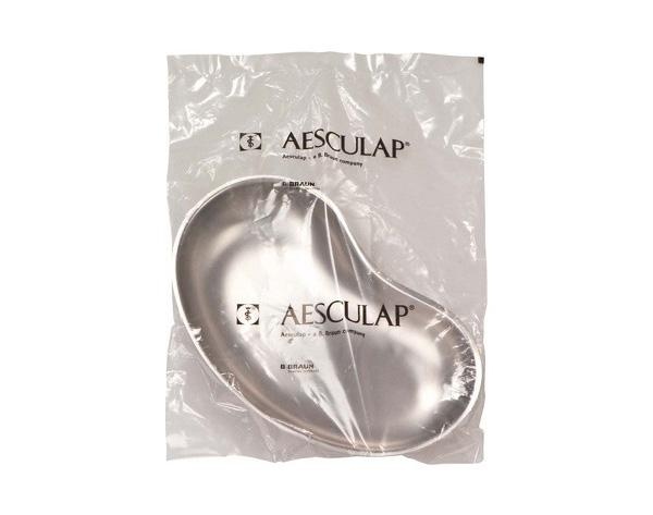 Kidney-Shaped Stainless Steel Dental Examination Tray