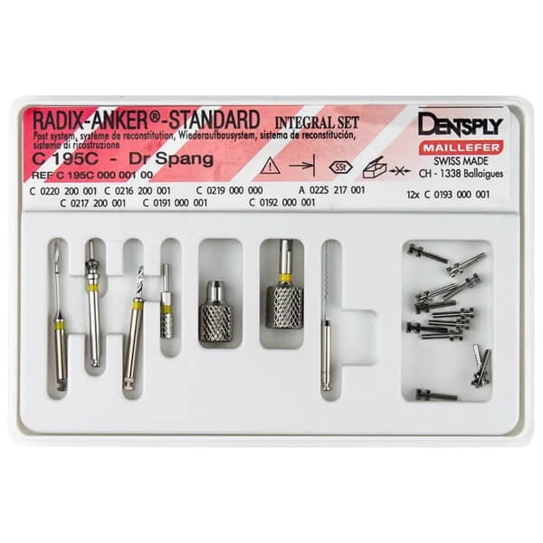 Screw-On Root Anchor for Filling and Crown Pillars
