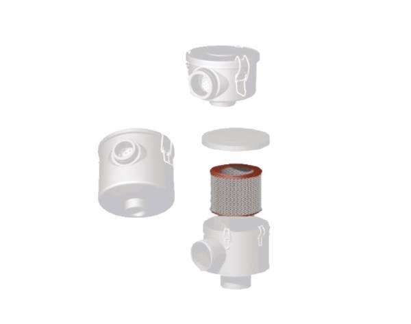 HEPA H14: bacterial filter cartridge