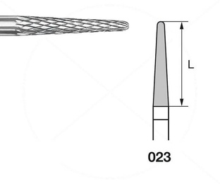 H261E.104 Broca Cònica de Tungstè Carburo per Laboratori (5 unitats)