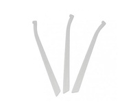 White Handles for Disposable Dental Applicators, 10 Pieces
