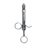 Anesthesia Syringe with Dual Suction Rings for Dental Use