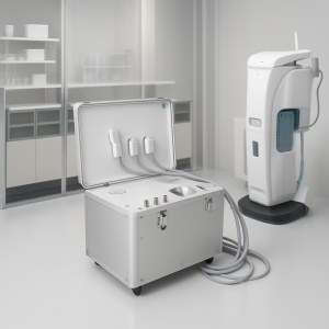 RIXI RX-PD-402 Portable Dental Unit Trolley with Electric Suction