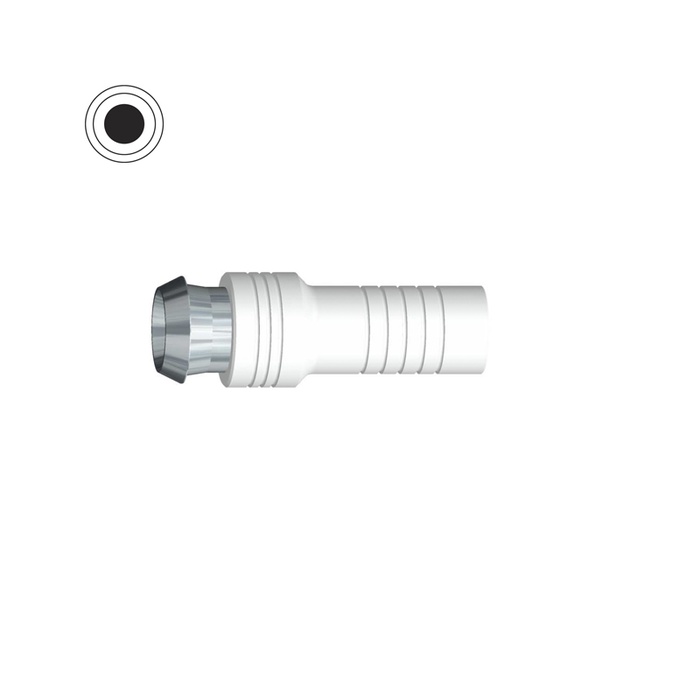 Internal Hexagonal Machined Base Abutment for Dentsply Astra Osseospeed Lilac® ø4.0/4.5