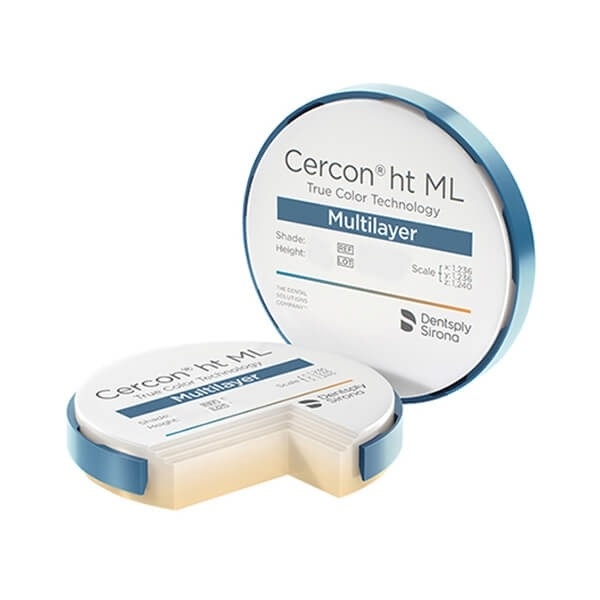 Cercon HT ML 98 mm Zirconium Oxide CAD-CAM Milling Disc