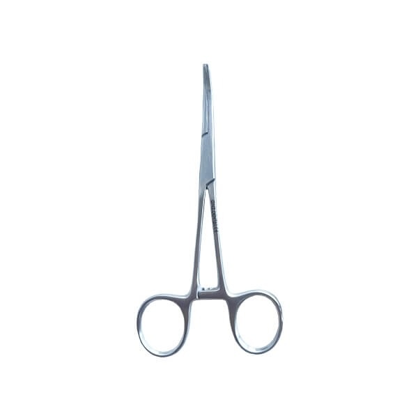 Kelly Curved Tip Dental Forceps for Precise Handling