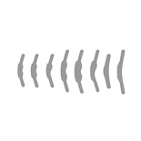 Hawe Adapt Matrices: Stainless Steel Dental Matrices (30 units)