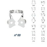 Hygenic Clamps with Wings for Premolar Teeth