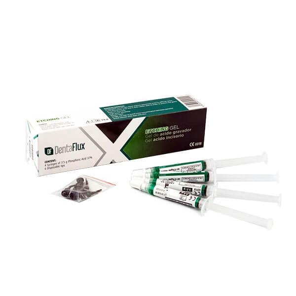 37% Phosphoric Acid Gel in Green Syringe for Dental Etching