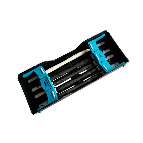Kit of 5 Curettes for Implant Treatment: Carbon Fiber Instruments