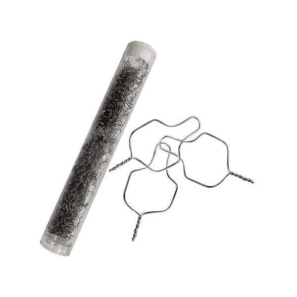 Short Metal Orthodontic Ligatures, 400 Pieces