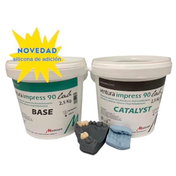 Ventura Impress 90 Lab: Addition Silicone (2.5 Kg Base + 2.5 Kg Catalyst)