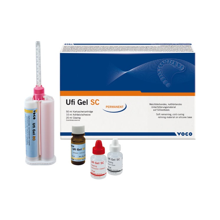 UFI Gel SC: Soft permanent relining material
