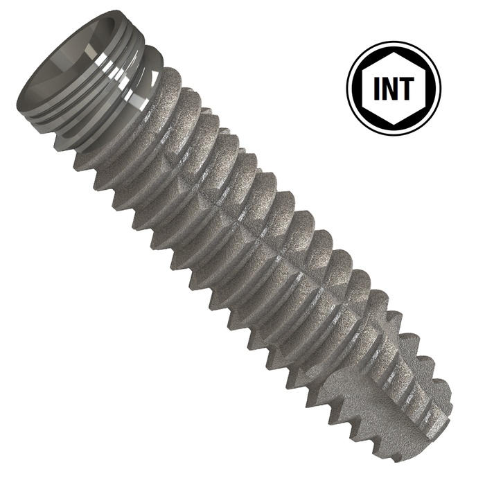 Implant Internal connection surface HSLA-P+ (4.0mm Ø)