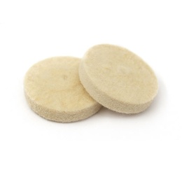 Discuri din fetru pentru lustruire dentară 22mm - set 24 bucăți