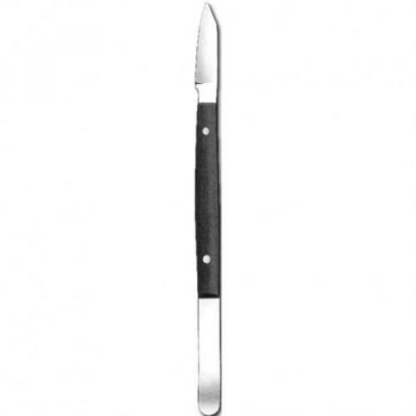 Double Ended Smooth Wax Spatula for Dental Applications
