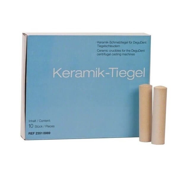 Ceramic Crucibles for Multicast and Motorcast Systems – Pack of 10