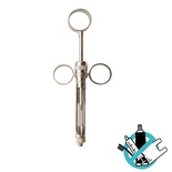 Three Ring Locked Syringe for Anaesthesia