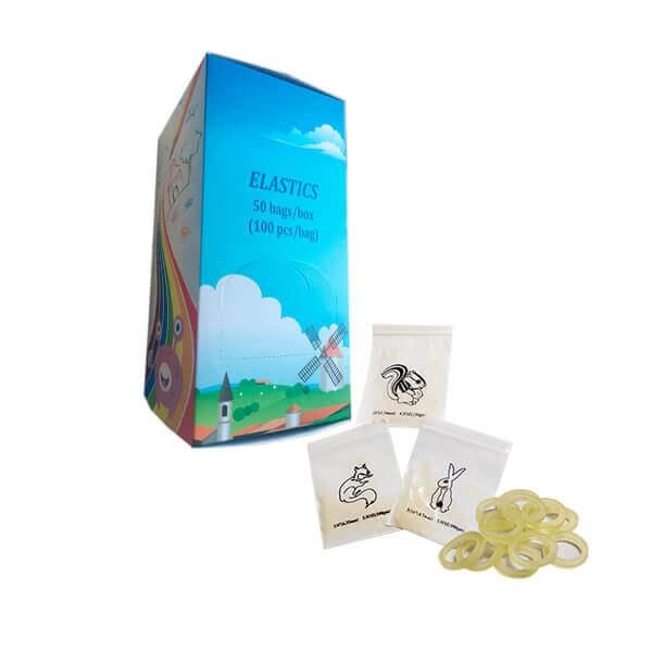 Latex Intraoral Orthodontic Elastics Light Force - 5000 pcs