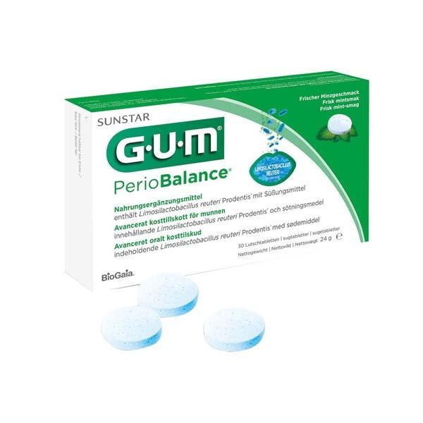 Gum PerioBalance: Oral Care Food Supplement (30 pcs)
