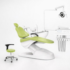 Dental Treatment Chair Unit with LED Sensor Light