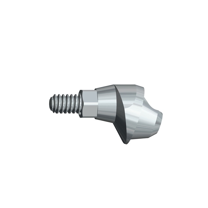 Internal Hexagonal Angled Transepithelial Abutment for Nobel Biocare Conical Active® NP