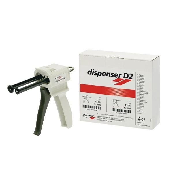 Dispenser D2: 1:1 Dispensing Gun for 50 ml cartridges