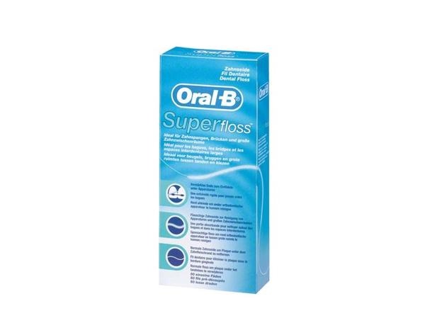 Oral-B Superfloss: Dental Floss (50 strands)