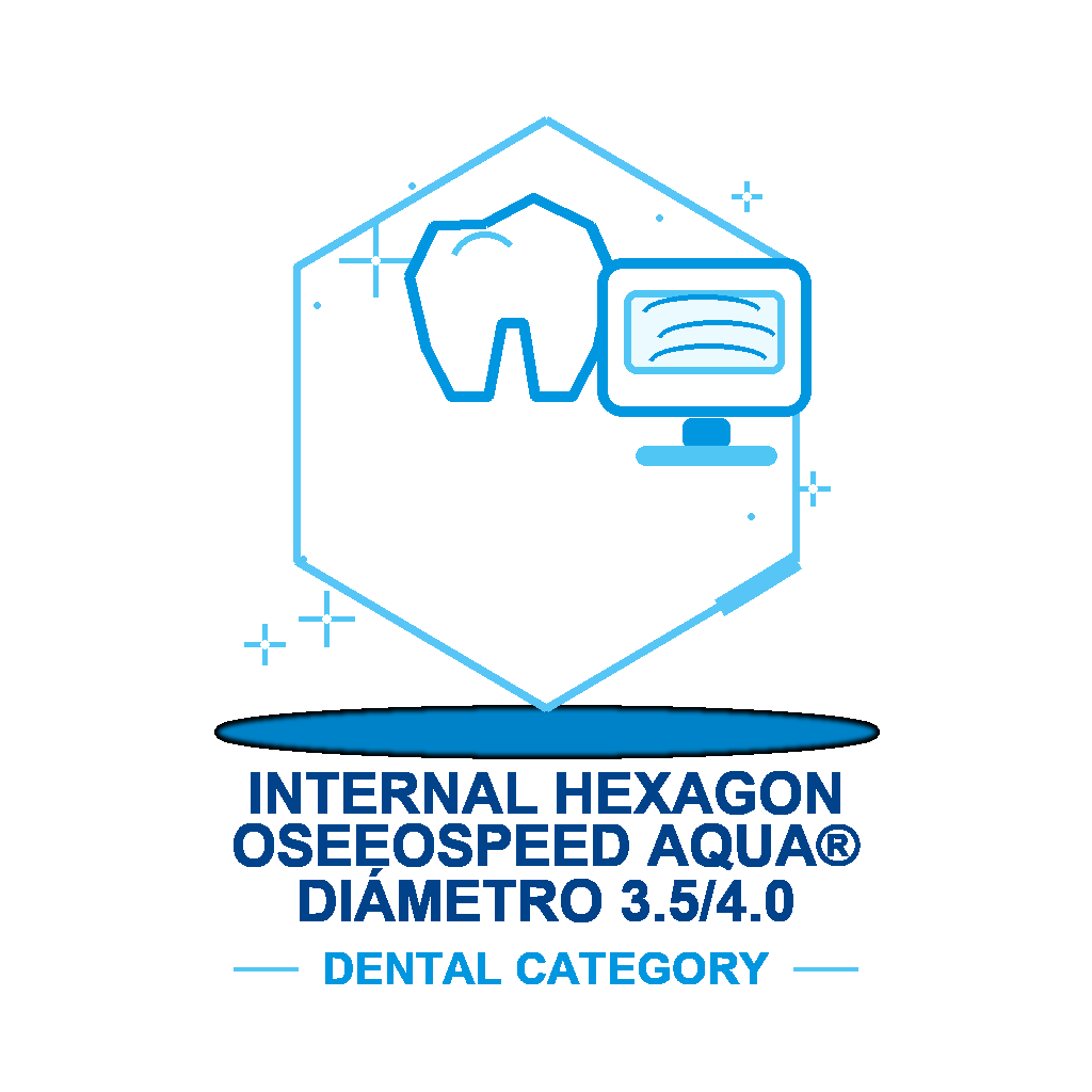 Interner Sechskant Oseeospeed Aqua 3,5/4,0 mm