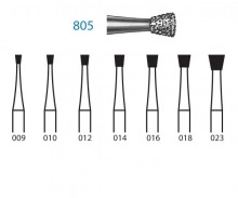 805.314 burs. Diamond Inverted Cone FG (5 pcs)