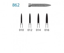 Flame Bur 862 Diamond for FG (5 pcs)
