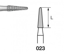 H138E.104 Bur. Conical Round PM