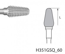 H351GSQ.104 Bur. PM egg (5 pcs)