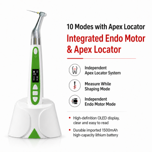 Endo Motor with Contra Angle Head and HD OLED Screen