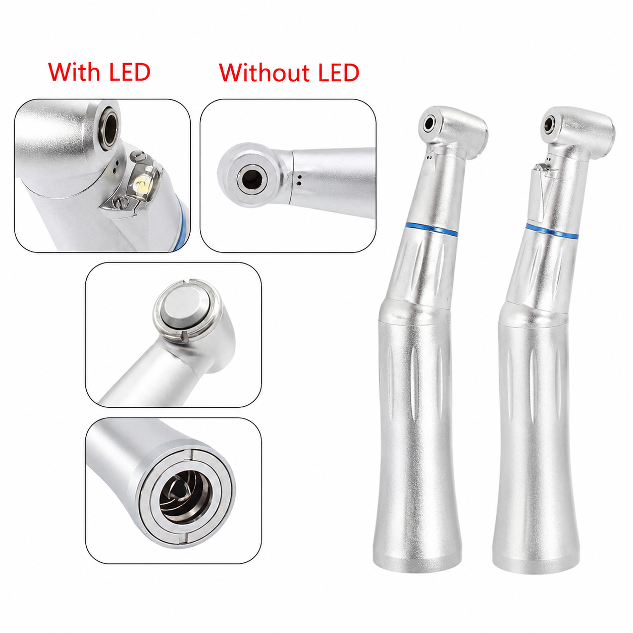 New Low Speed Internal LED Contra Handpiece