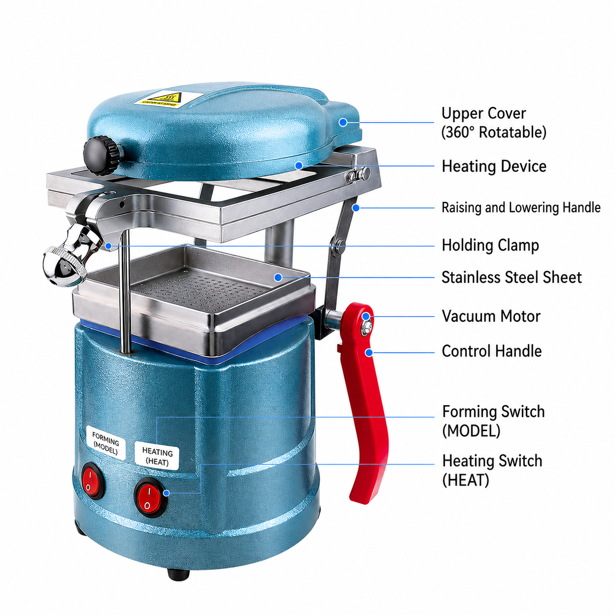 Dental Vacuum Forming Machine